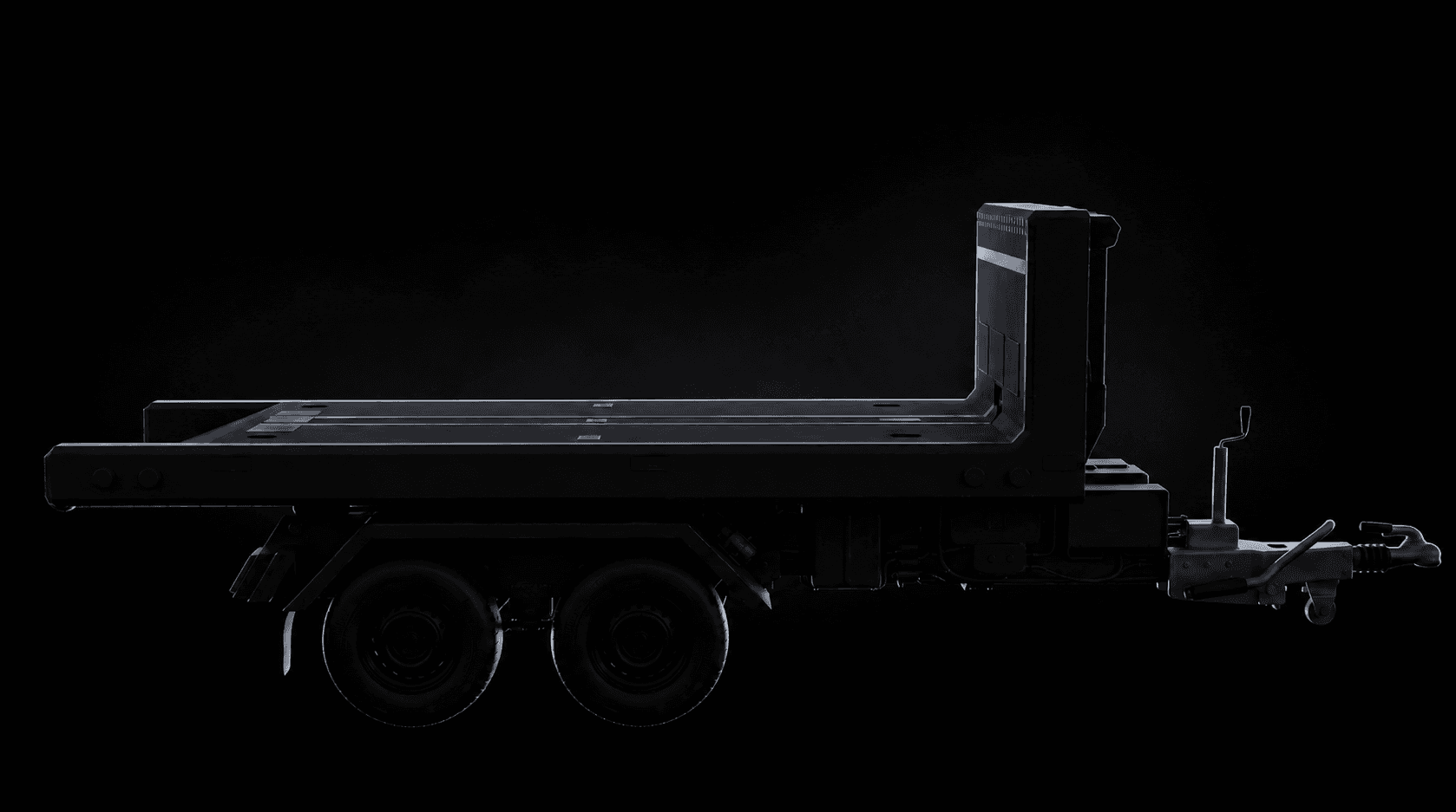 Akkutrailer premium electric battery utility trailer